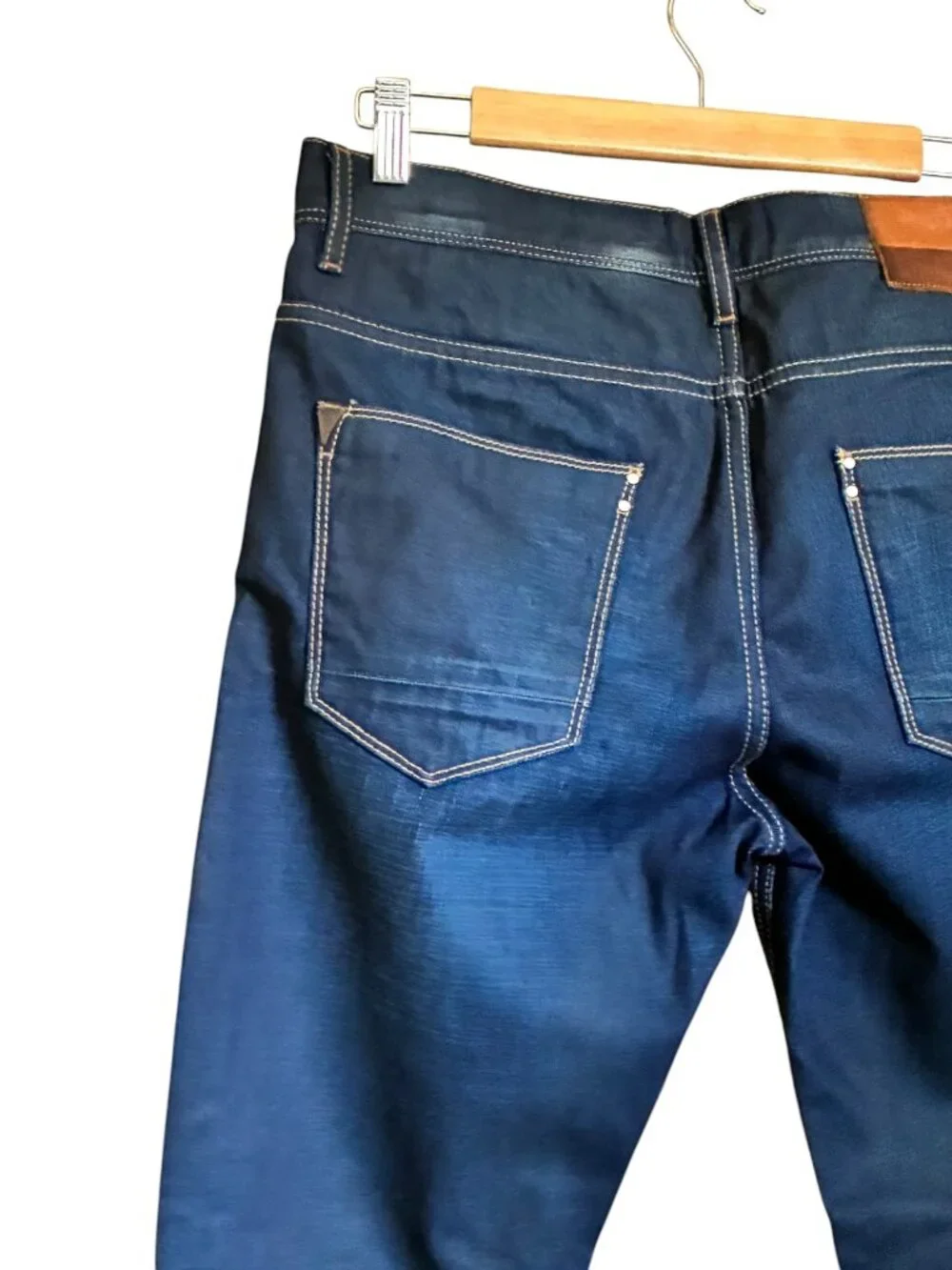 Antony Morato Frankie Carrot Jeans Mens 30 Dark Blue Good Vintage Effect Tapered